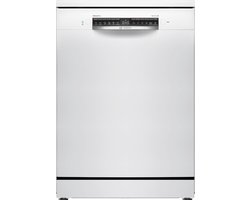 Bosch SMS4ECW28E - Serie 4 - Vrijstaande vaatwasser - 60 cm - Wit - Energielabel A - Extra droog optie - Home Connect - Vario Lade voor bestek en kookgerei