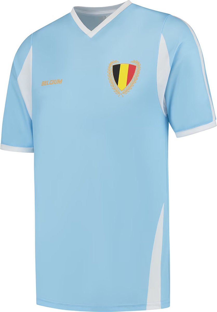 Belgie Voetbalshirt Uit - 2024-2026 - Voetbalshirts Kinderen - Jongens en Meisjes - Sportshirts - Volwassenen - Heren en Dames - Maat 140
