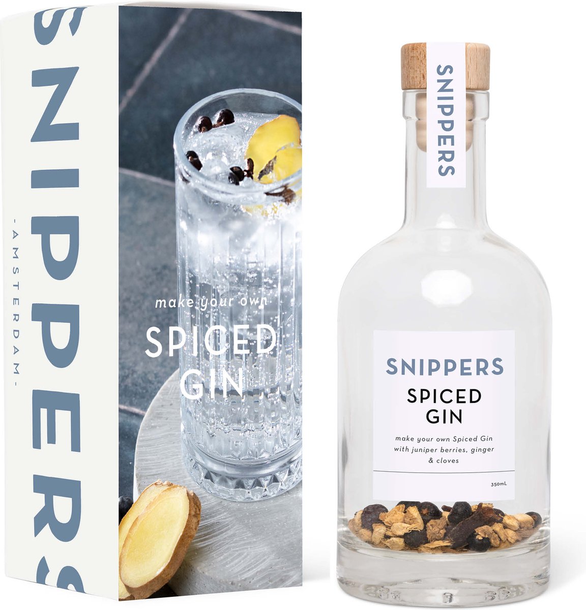 Snippers Botanicals Spiced Gin, 350ML