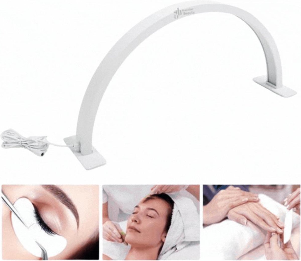 Guardian Beauty Half Moon Lamp - LED Licht - Wit - 2023 Model - Manicure, Wimpers en Nagels