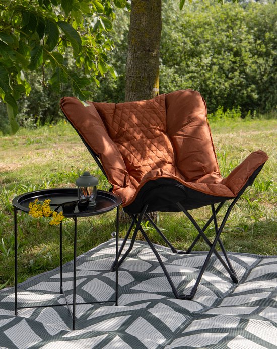 Bo-Camp - Industrial - Vlinderstoel - Himrod - L - Clay — afbeelding 5