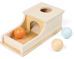 foto van Object Permanence Box, Montessori Speelgoed voor 1-jarigen, Baby Speelgoed 1 jaar, Montessori Speelgoed, Baby Speelgoed, Myka's
