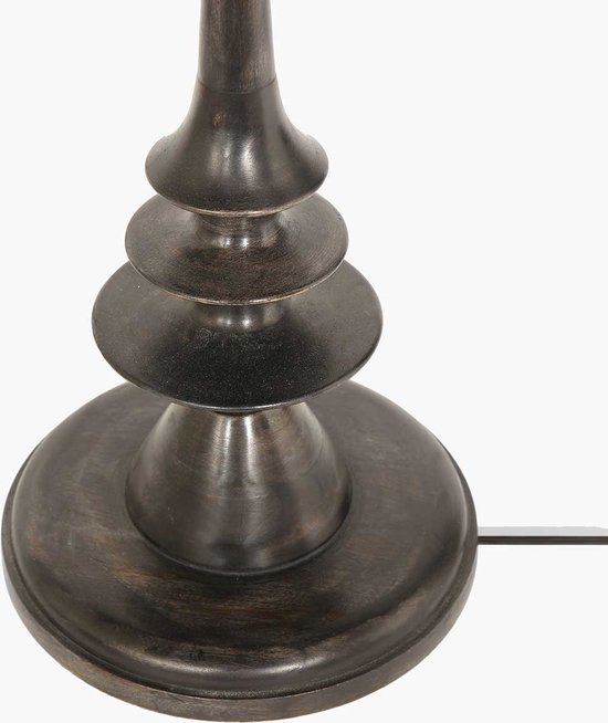 Formano Leopard Vloerlamp – Antiek Goud, 51 Cm, Met Leeuwenkop, E27 Fitting, Voor Woonkamer En Slaapkamer