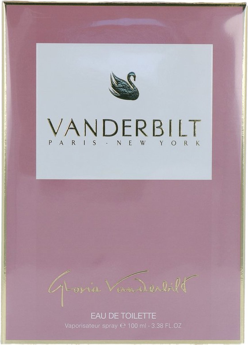 Eau De Toilette Gloria Vanderbilt Pour Femme 100 Ml - Notes Jasmin, Rose, Ylang-ylang, Neuf Sous Blister
