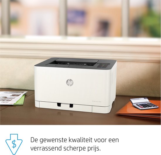 HP Color Laser 150nw - Laserprinter - Wit