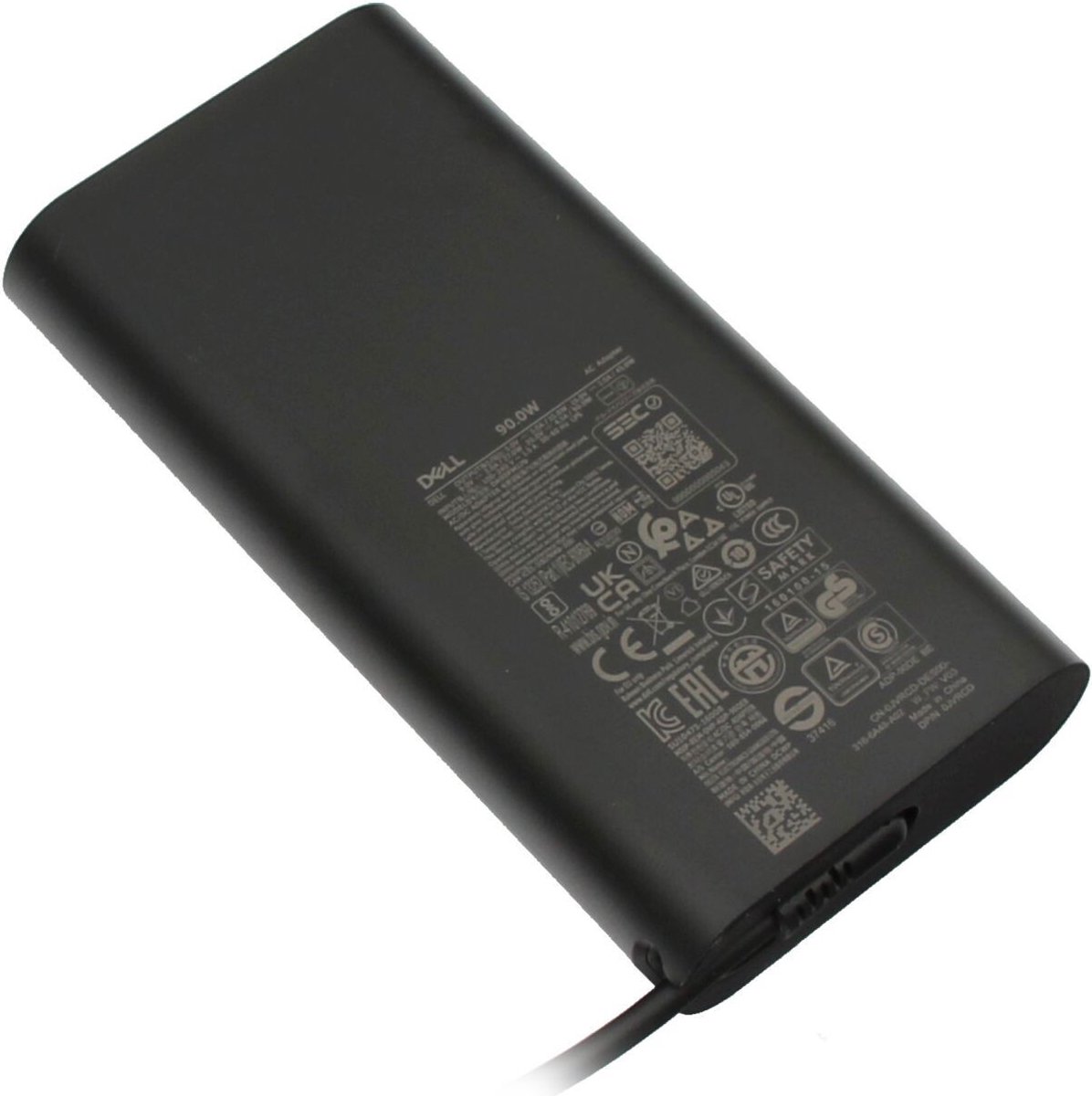 Dell 0TDK33 USB-C oplader 90W - afgerond