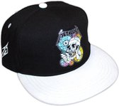 Metallica - The Shortest Straw Multi Eyes Snapback Pet - Zwart/Grijs