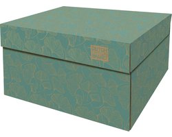 Dutch Design Brand - Dutch Design Storage Box - Opbergdoos - Opbergbox - Bewaardoos - Ginkgo Biloba - Bladeren - Gorgeous Ginkgo