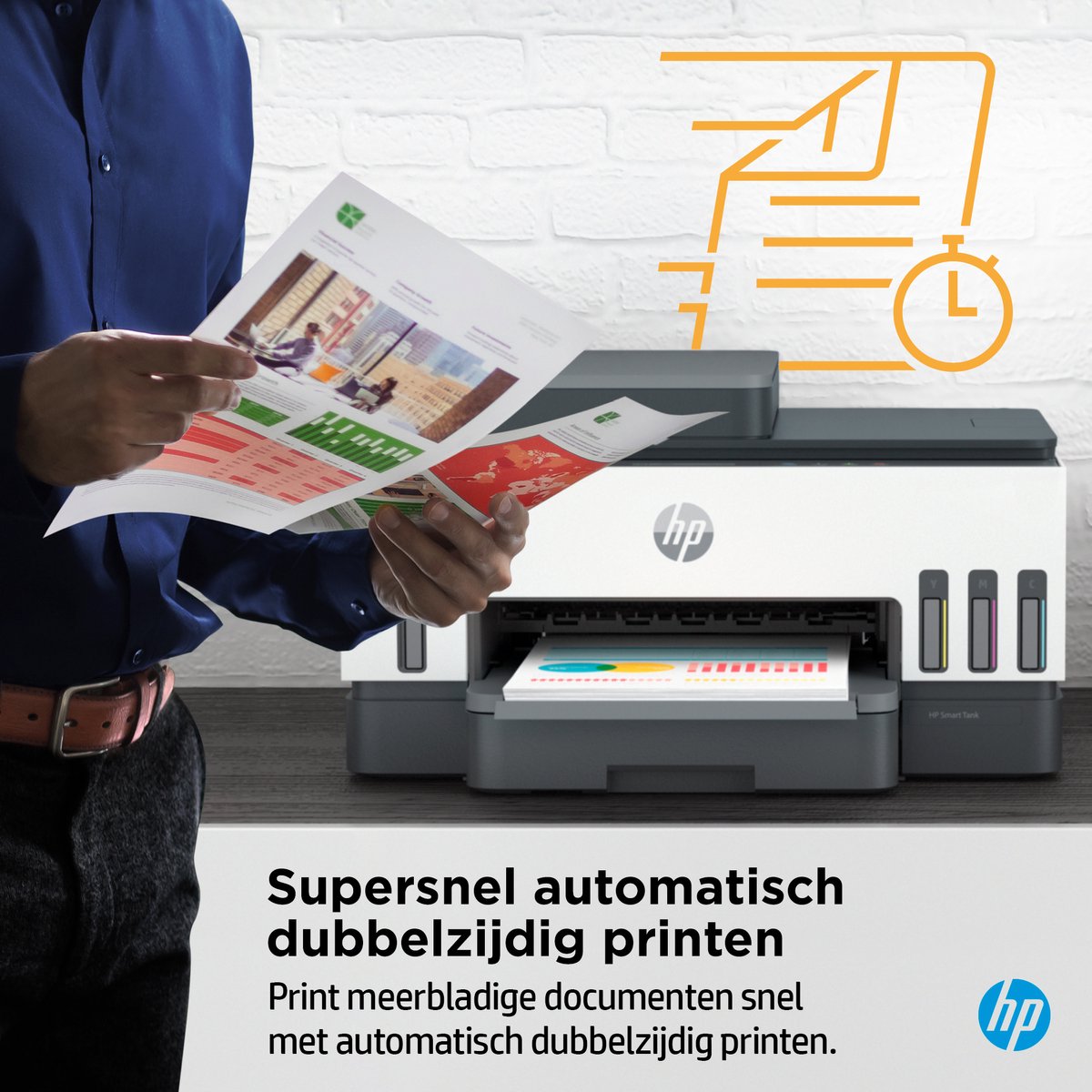HP Smart Tank 7305 - All-in-One Printer - Inclusief tot 3 jaar inkt - Grijs — afbeelding 3