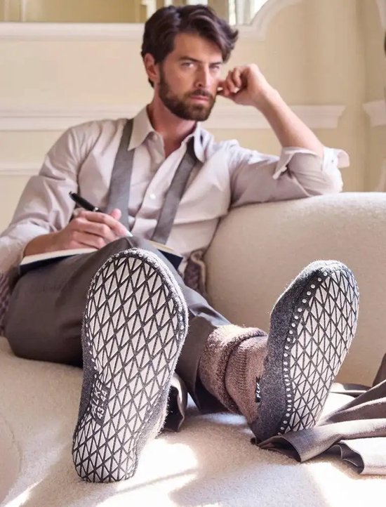 Chaussettes FALKE Cozyshoe Unisex House - Noir - Taille 43/44