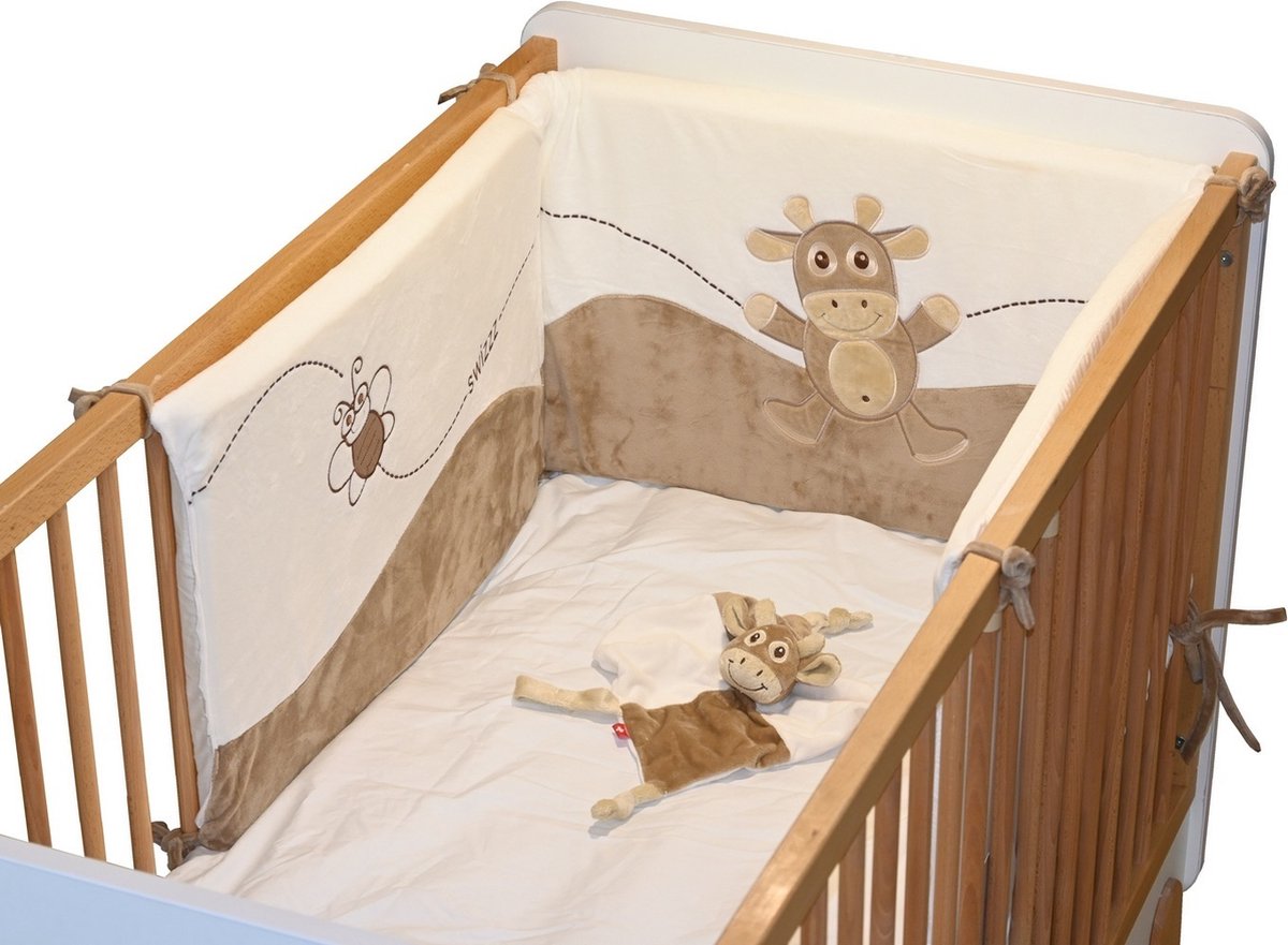Stefano fashion - Swissy - bedomrander - voor bed 60x120 en 70x140 cm