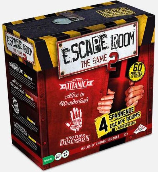 Escape Room The Game Basisspel 2 - Breinbreker - Inclusief decoder en 4 avonturen