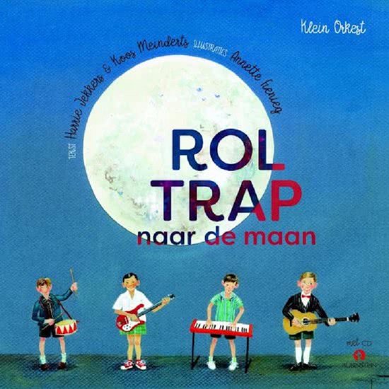 Roltrap naar de maan