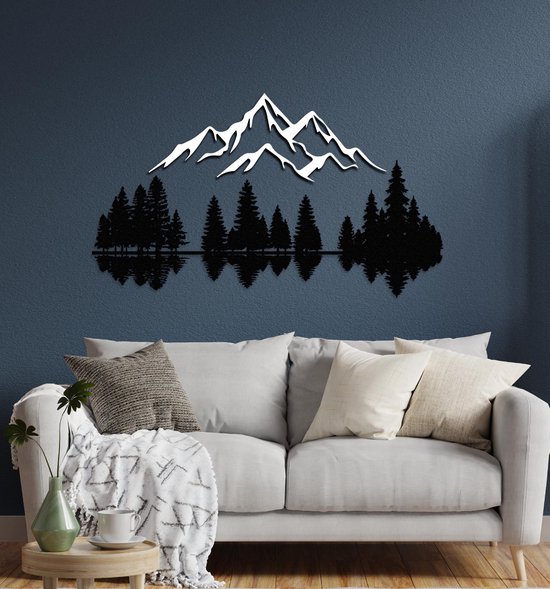 DUOOLN Metalen Paar Gezichtslijnen Wall Art Boven het Bed, Zwarte Minimalistische Abstracte Vrouw Muur Decor Lijn Tekening Vrouwelijke en Mannelijke Thuis Opknoping Muur Sculpturen voor Woonkamer
