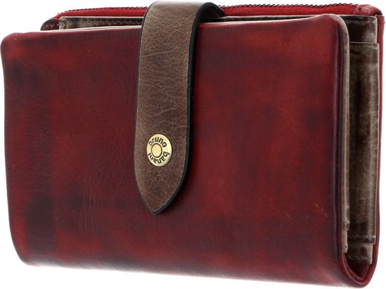 Berliner Bags Premium Lyon Large Leather Wallet with TÜV-Tested RFID Protection Including Gift Box for Women, camel, Vintage