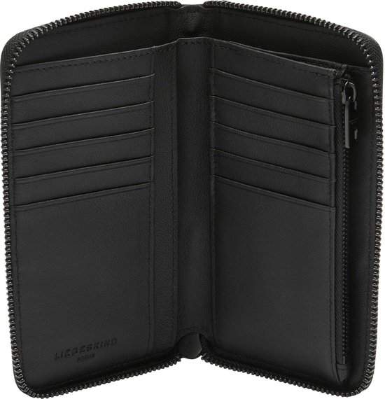 LIEBESKIND BERLIN Porte-monnaie LOU 2 Paper Touch Frieda Purse Black Noir
