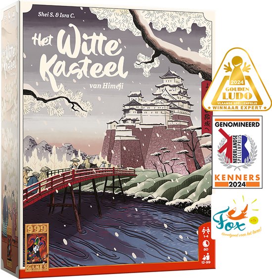 999 Games - Het Witte Kasteel van Himeji - Tactisch Bordspel