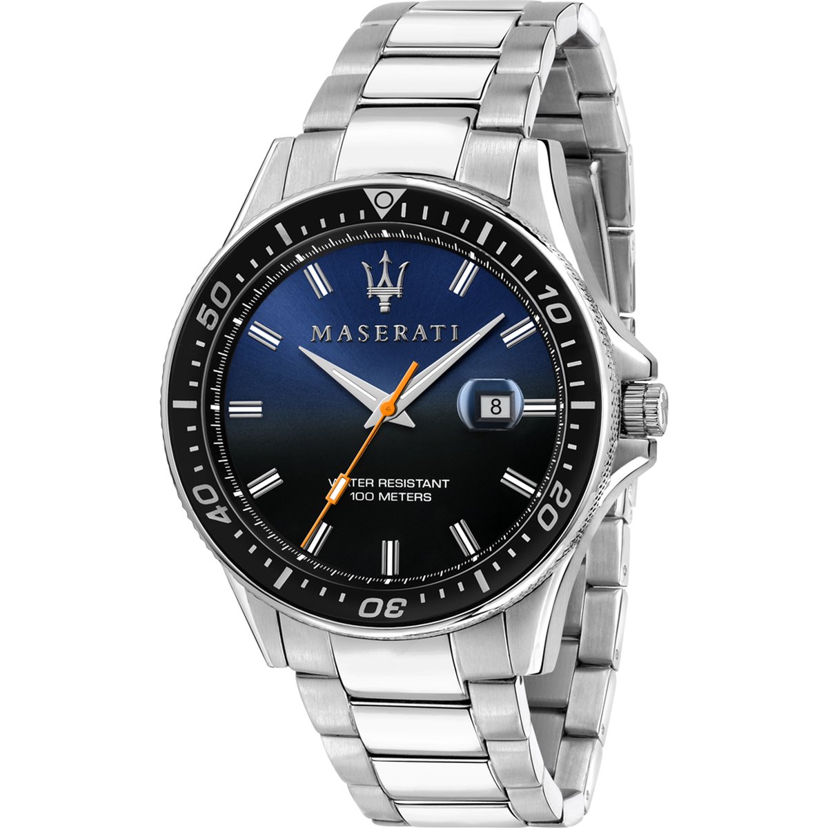 Maserati - Heren Horloge Sfida R8853140007 - Zilver