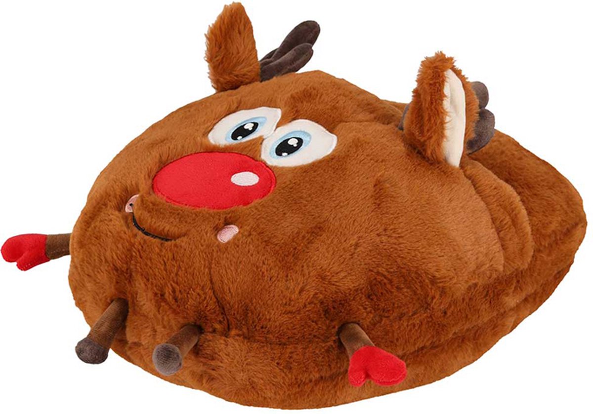 Goedkoopste Apollo - Grote Voetenwarmer - Giant Home Slipper - Rendier - One size