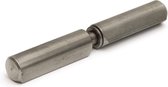 Dulimex HPL WR SS 100 Aanlaspaumelle RVS pen en RVS ring 100 x 14mm 6010.002.1012