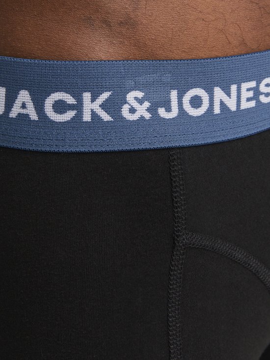 JACK&JONES JACSOLID TRUNKS 5 PACK ON Caleçons Homme - Taille XXL