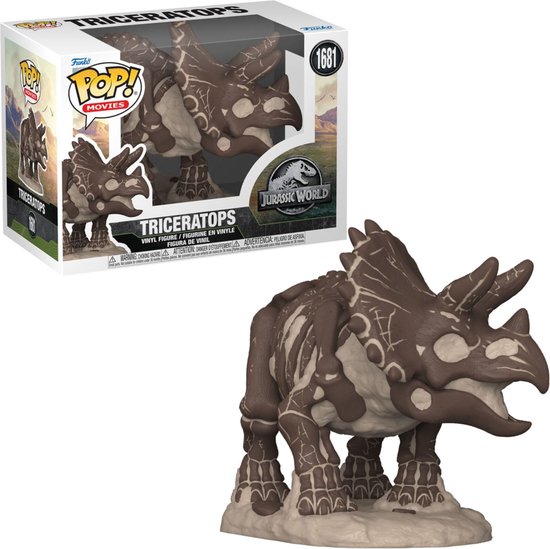 Pop Movies: Jurassic World - Triceratops Funko Pop #1681