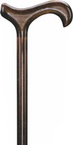 Gastrock Houten wandelstok – Bruin – Beukenhout – Lengte 94 cm – Derby handvat – Gewicht 270 gram – Handgemaakt – Wandelstokken – Voor heren en dames – Wandelstok hout – Diameter wandelstok 16 mm – Kassen