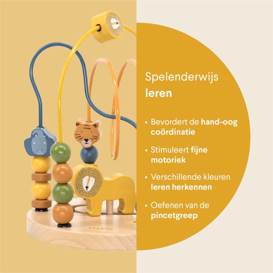Trixie Wooden animal beads maze van Trixie — afbeelding 2