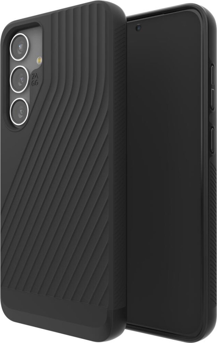 ZAGG Denali Hoesje Geschikt voor Samsung Galaxy S24 Plus 5M Valbescherming Zwart