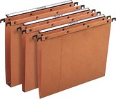 L'Oblique hangmappen voor laden AZO tussenafstand 330 mm (A4) bodem 30 mm oranje