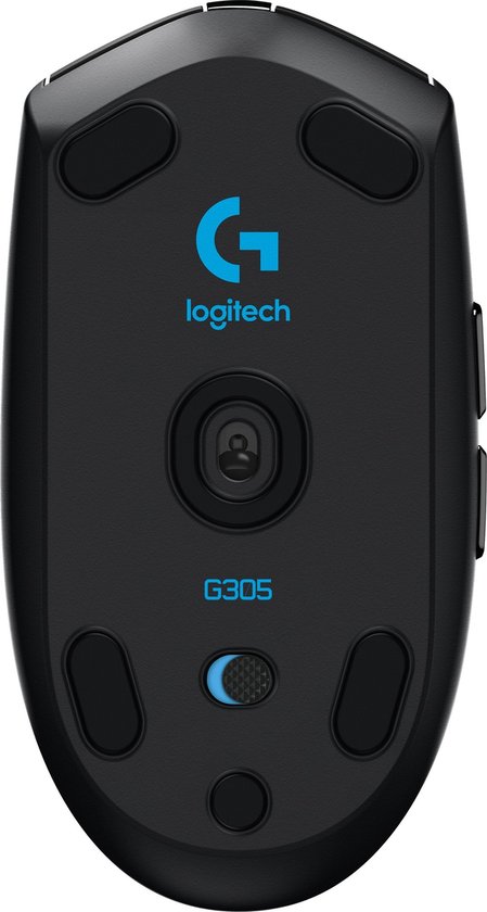 Logitech G305 Lightspeed - Draadloze Muis - Rechtshandig - Zwart