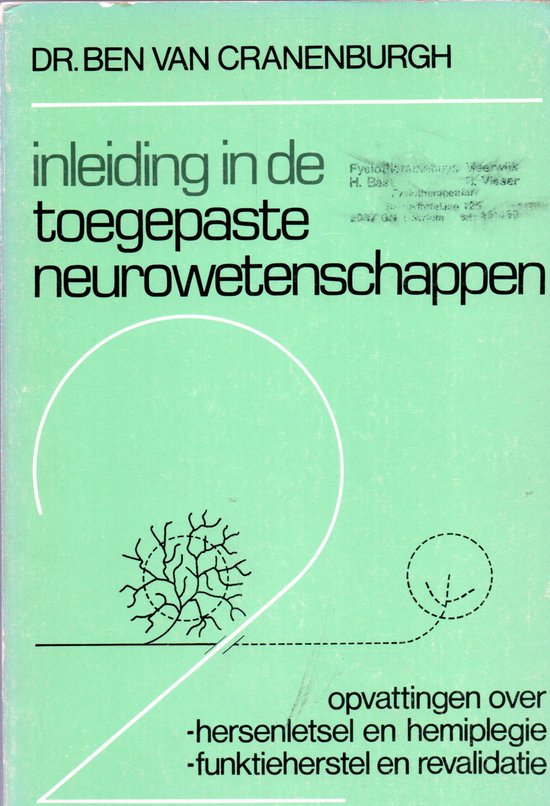 2 Herstel na hersenletsel Inleiding in de toegepaste neurowe ... - cover