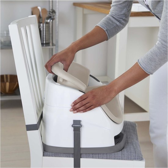Ingenuity Baby Base 2-in-1 Stoelverhoger - Cashmere van INGENUITY — afbeelding 4