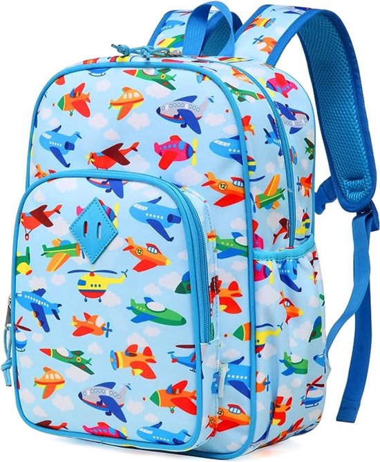 Yexignaon 4 stuks schoolrugzak voor jongens meisjes met lunchbox
