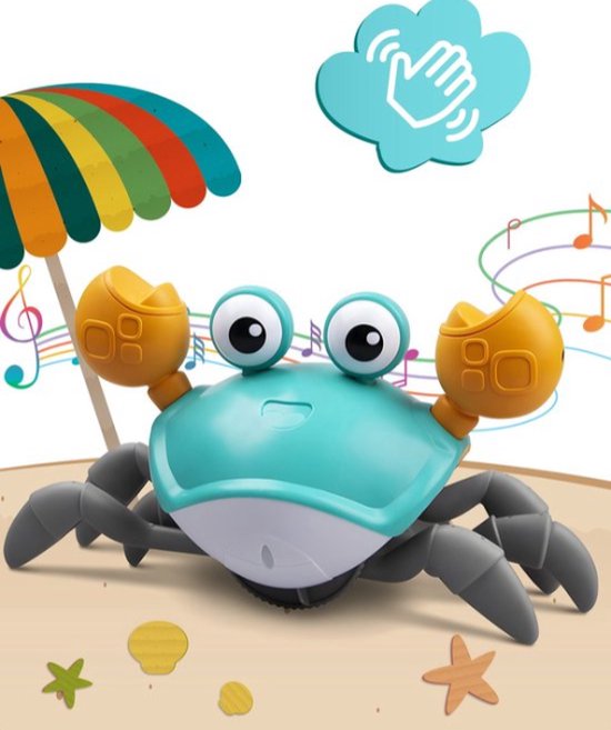 Crabe dansant | Jouets pour chiens | Jouets pour chiens | Jouets sensoriels | Jouet | Bébé | Version batterie | Vu sur TikTok