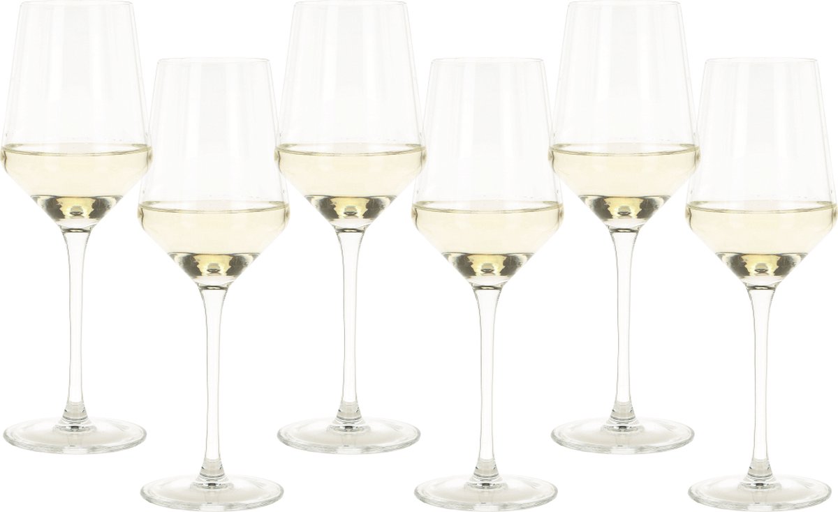Vinata Wijnglazen Set 31 cl - 6 stuks - Wijnglazen - Wijnglas kristal