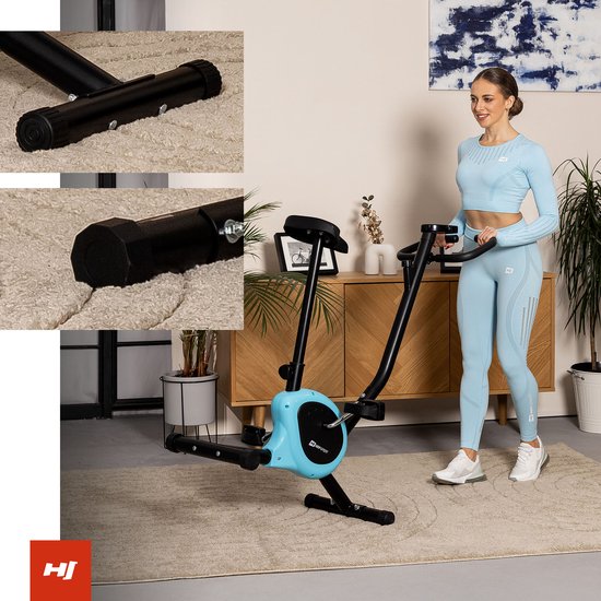 Hop-Sport Heimtrainer Fahrrad HS-010H Rio - Ergometer Für