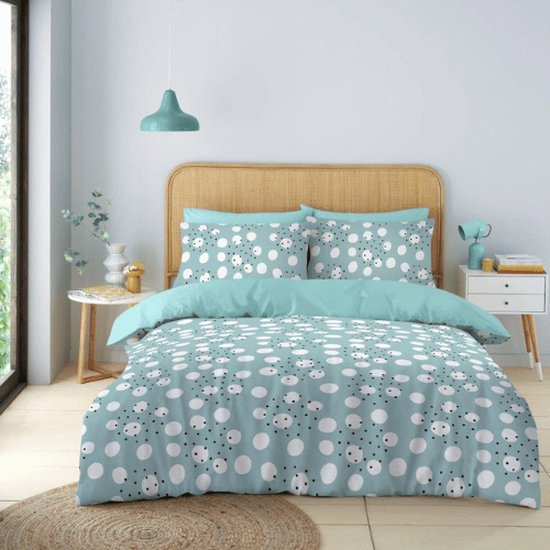 Friends Dekbedovertrek Skyline - Microvezel - Lits-jumeaux  240x220 2st 60x70 Cm