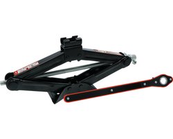 Carpoint Schaarkrik – Met ratelsleutel – Hefhoogte 104-385mm – 360° graden draaibare steunpunt – Maximaal 1500 KG