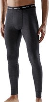 Craft Core Wool Merino Thermobroek - Ondergoed - Black Melange