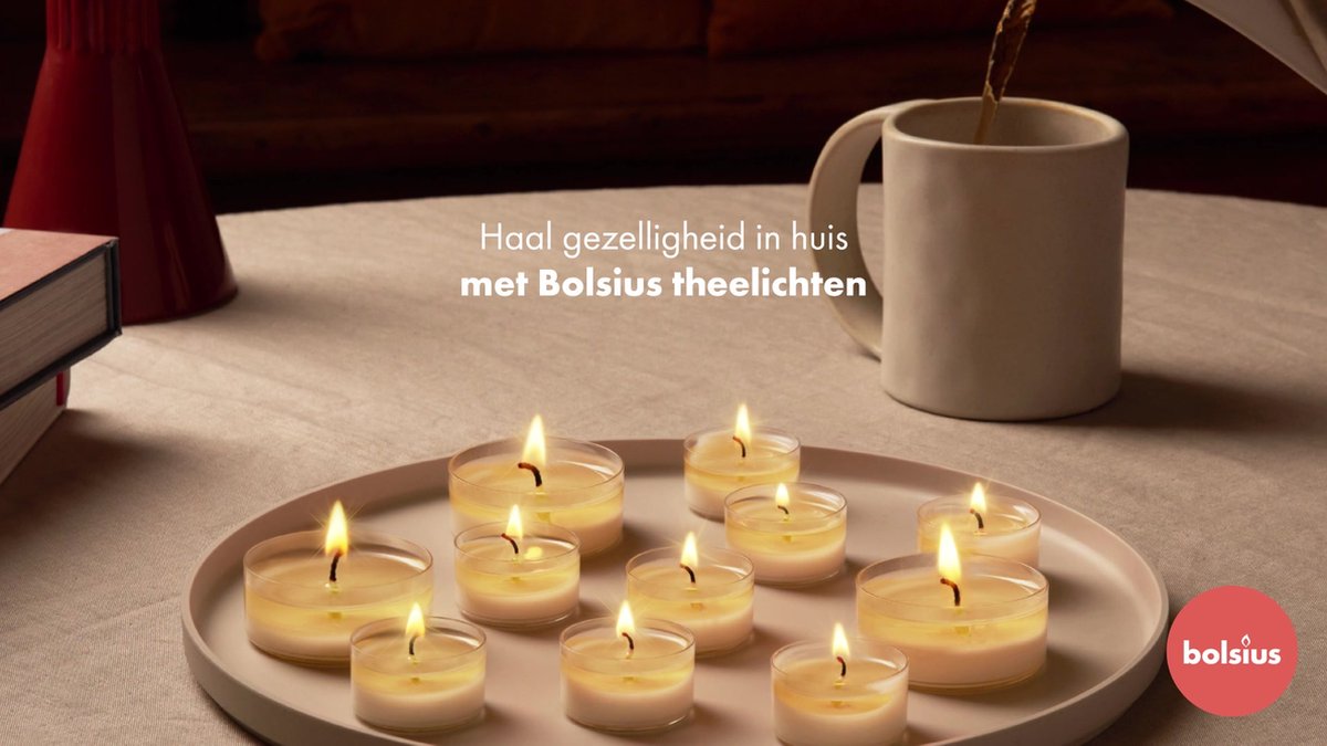 Bolsius Professional ReLight® refill kaars ø 5.2x6.4 cm wit 24 branduren - Kaarsen, theelichten en houders