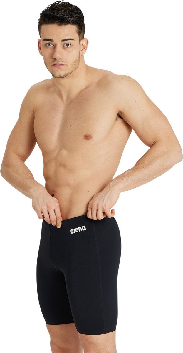 ARENA | M Team Swim Jammer Solid black - white (Maat - 75) — afbeelding 5