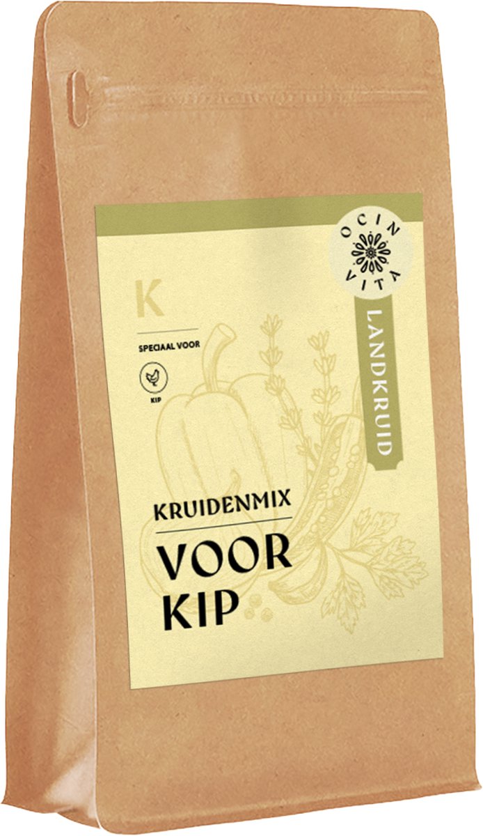 Goedkoopste Kruidenmix voor kip 100g, kipkruiden, kalkoenkruiden, eendkruiden, ganskruiden, grillkruiden, marinade voor vlees, vleeskruiden, zoutarm, Ocin Vita
