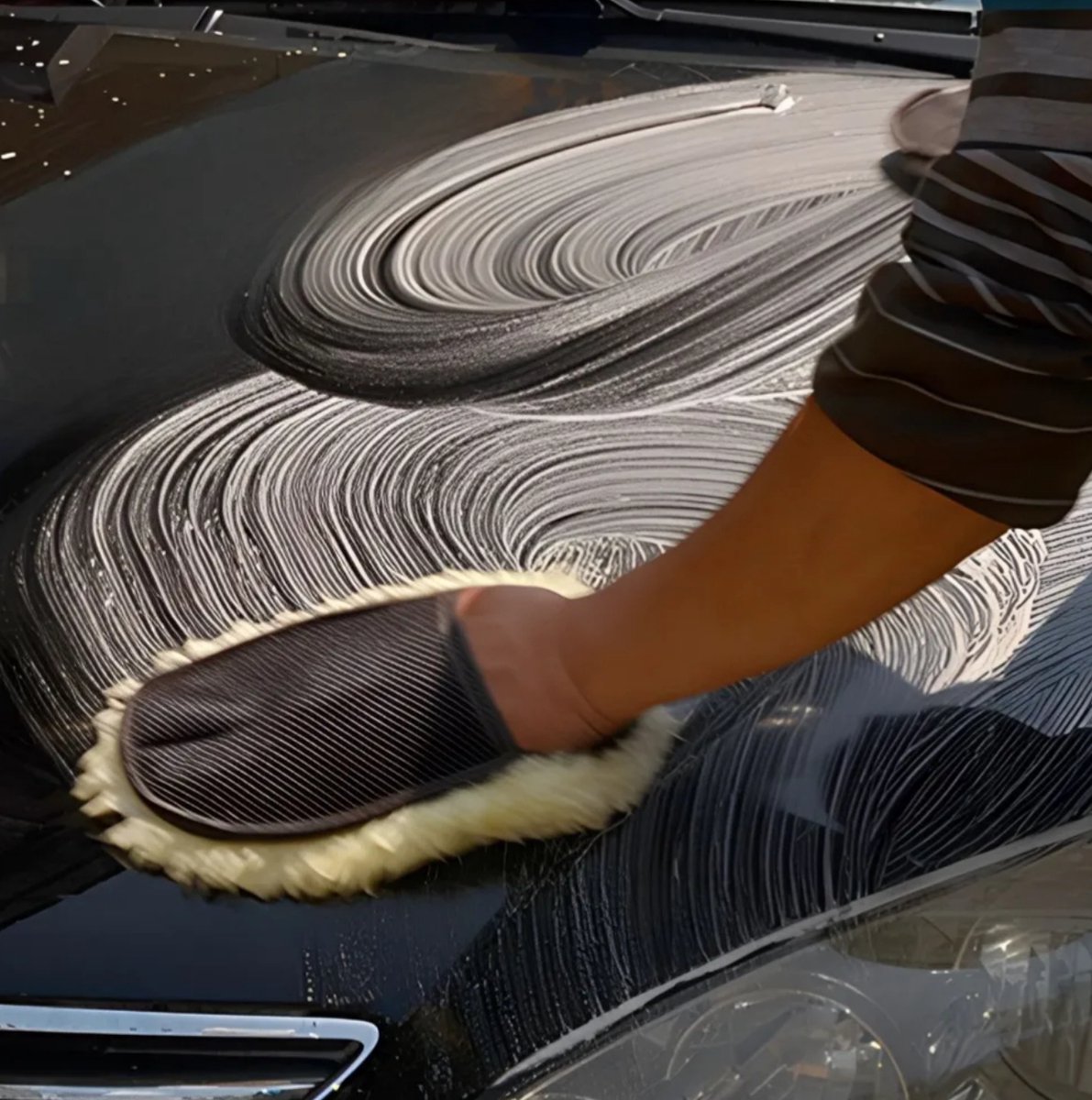 Auto Washandschoen - Wasstraat Handschoen - Auto Interieur Reiniger - Schoonmaakdoeken - Auto Accessories - Dashboard Cleaner - LOUZIR – foto 3