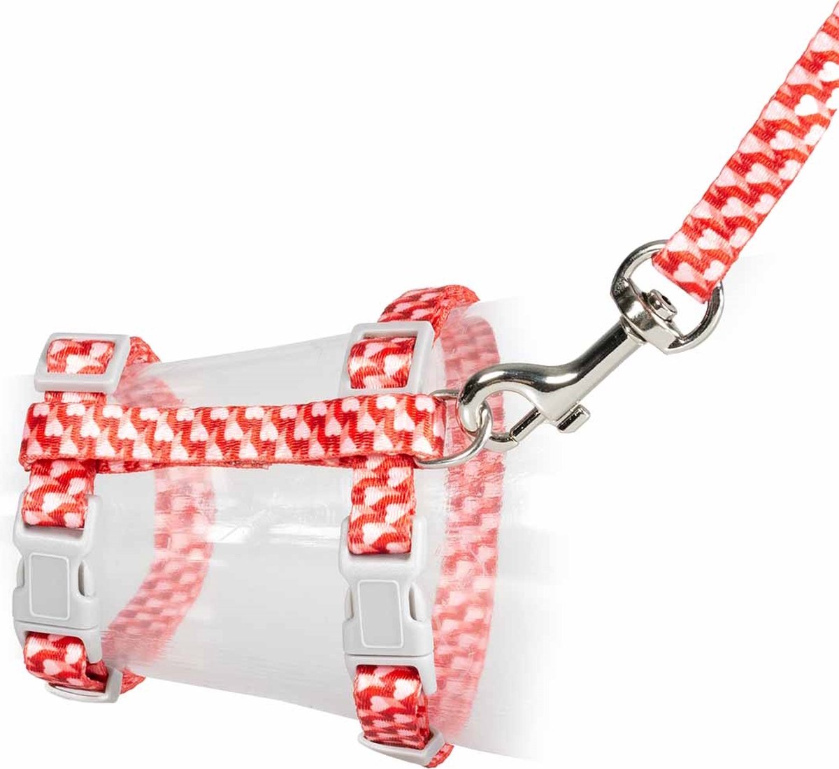Duvo+ Kat Wandelset Retro Hart 20-35CM / 10MM – 125CM