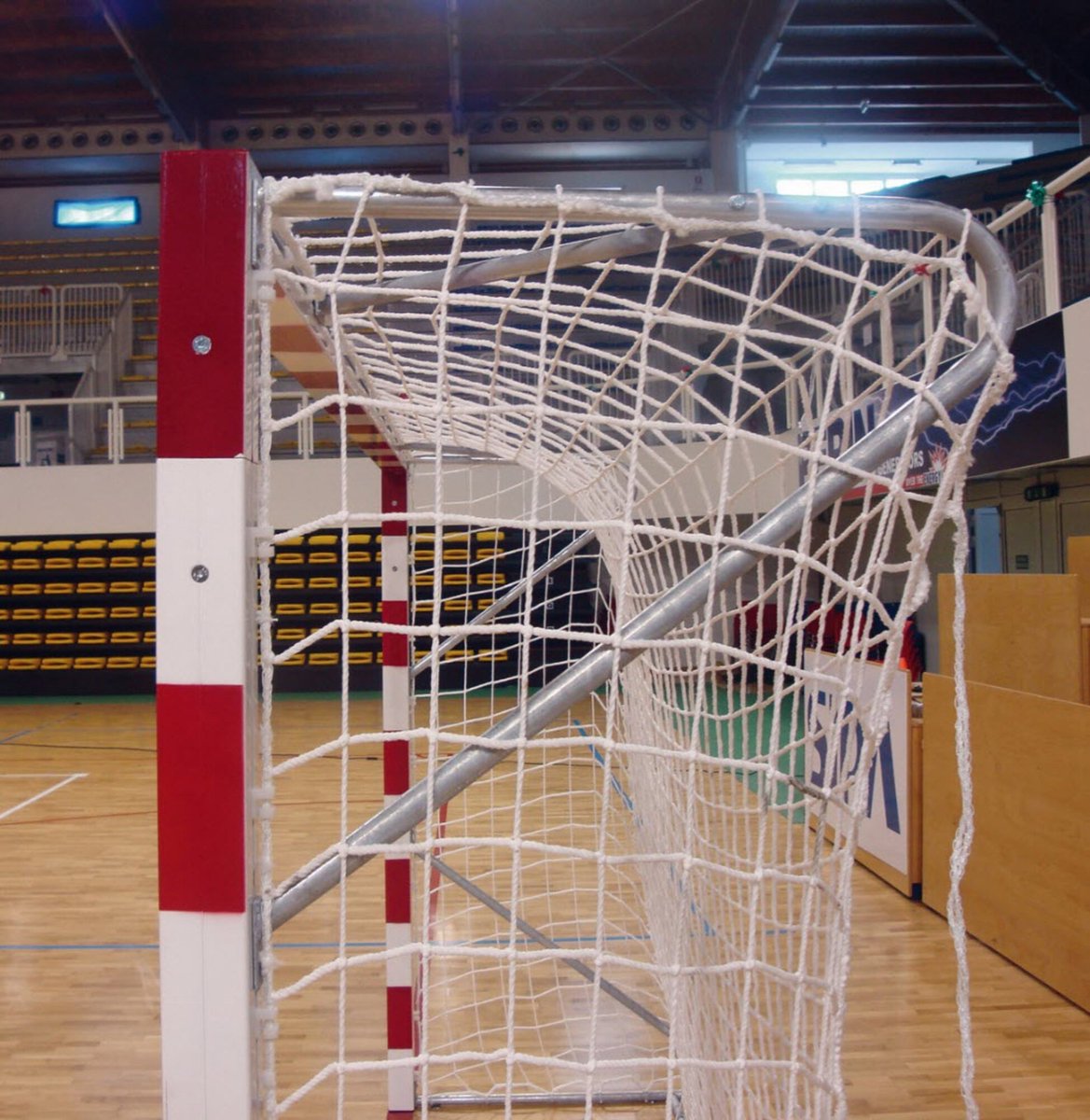 Handbaldoel wordt verzegeld in staal