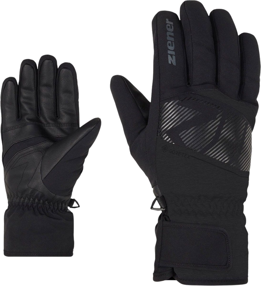 Ziener Galibo GTX Skihandschoenen Heren Zwart