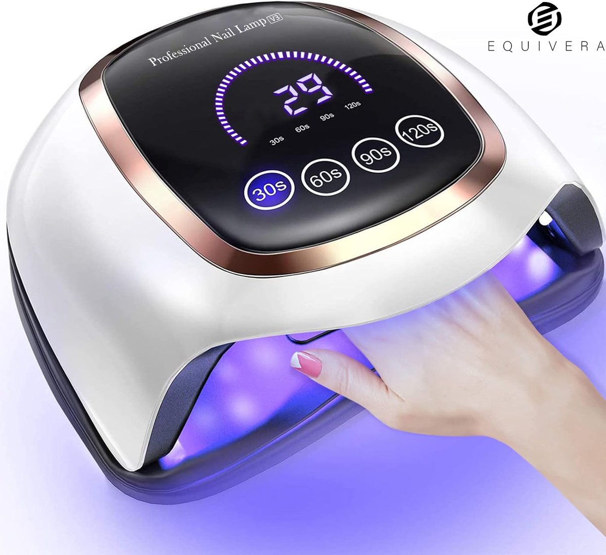 Equivera Nagellamp - Nageldroger - Nagel Lamp - Nagellam Led UV