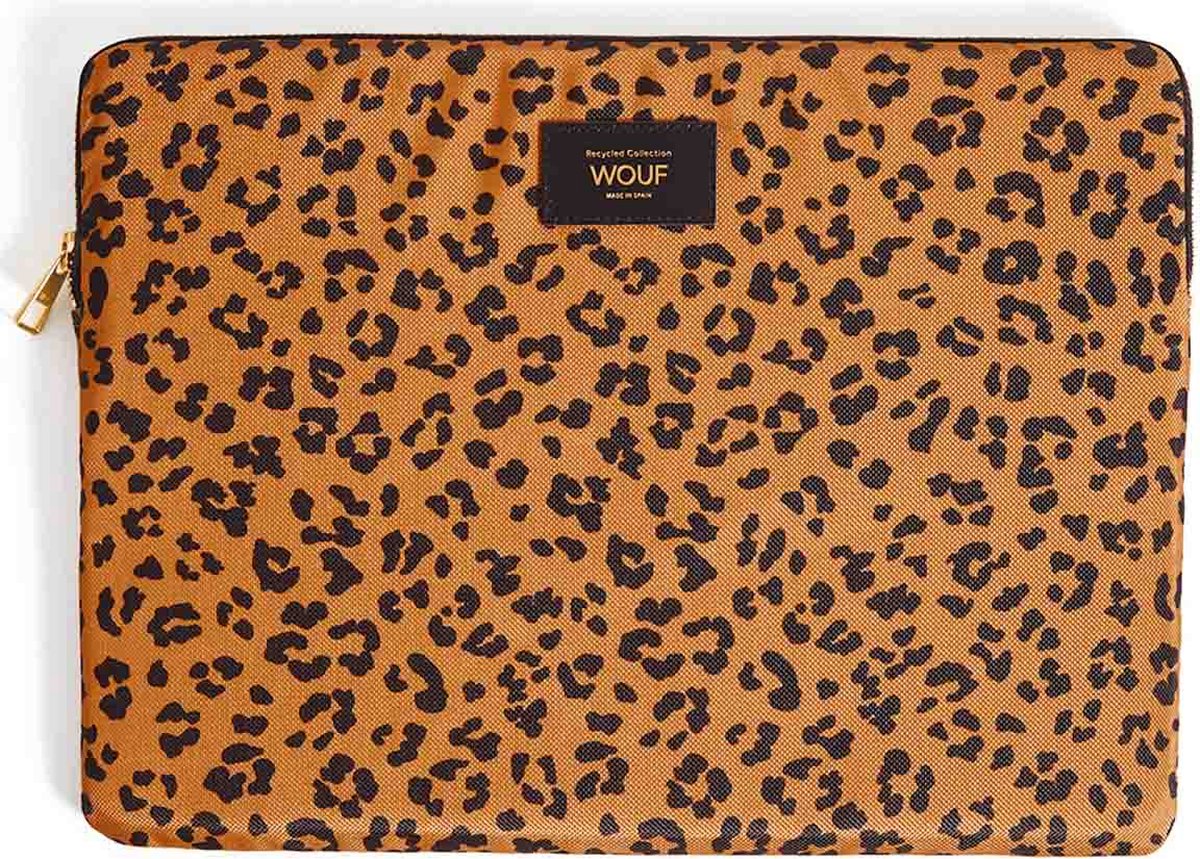 Wouf Laptophoes / Laptop Sleeve - 15 inch - rPet - Rose Yukata