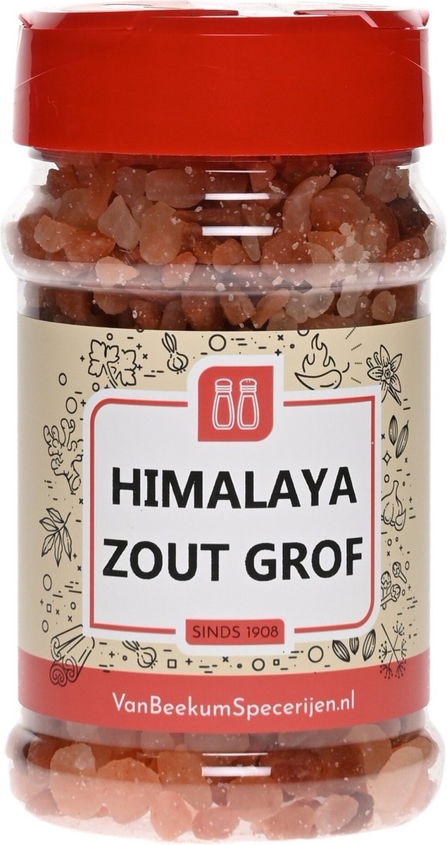 Goedkoopste Van Beekum Specerijen - Himalaya Zout Grof - Strooibus 320 gram